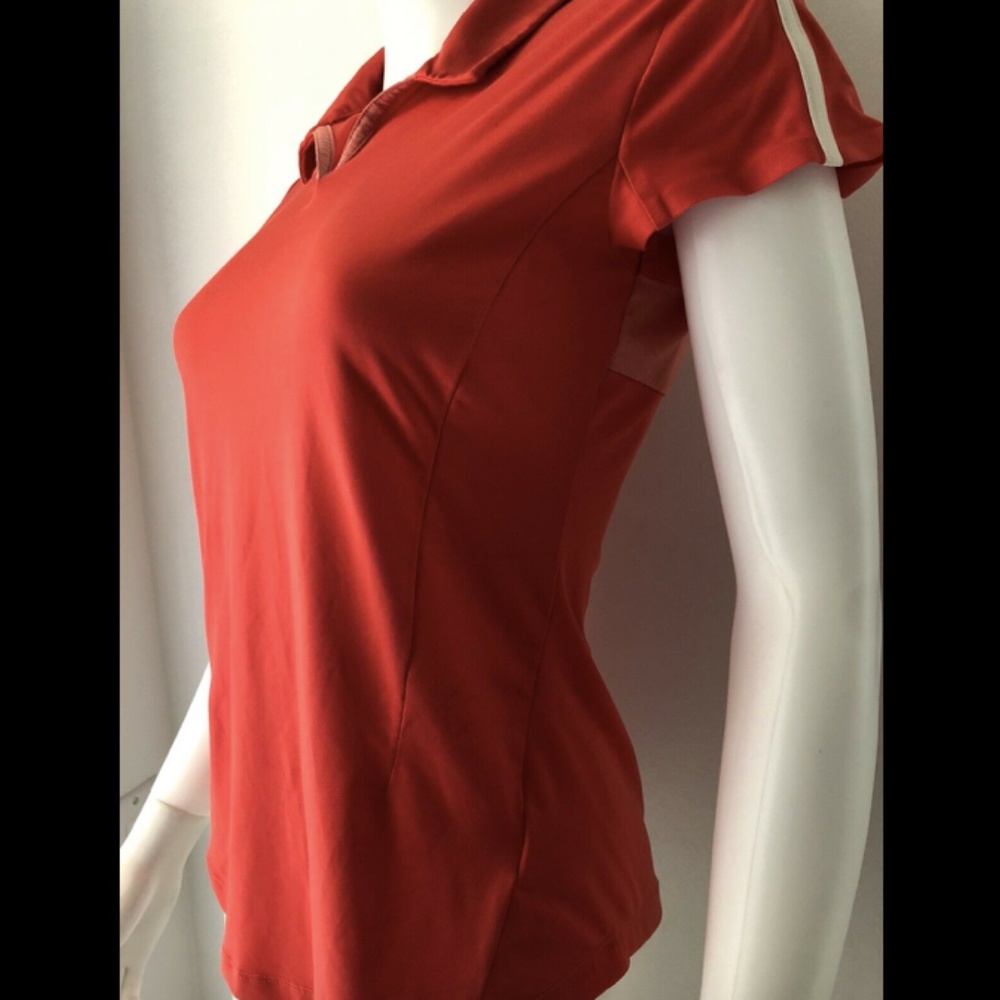 Adidas Climalite Women’s Top Shirt Golf Orange S